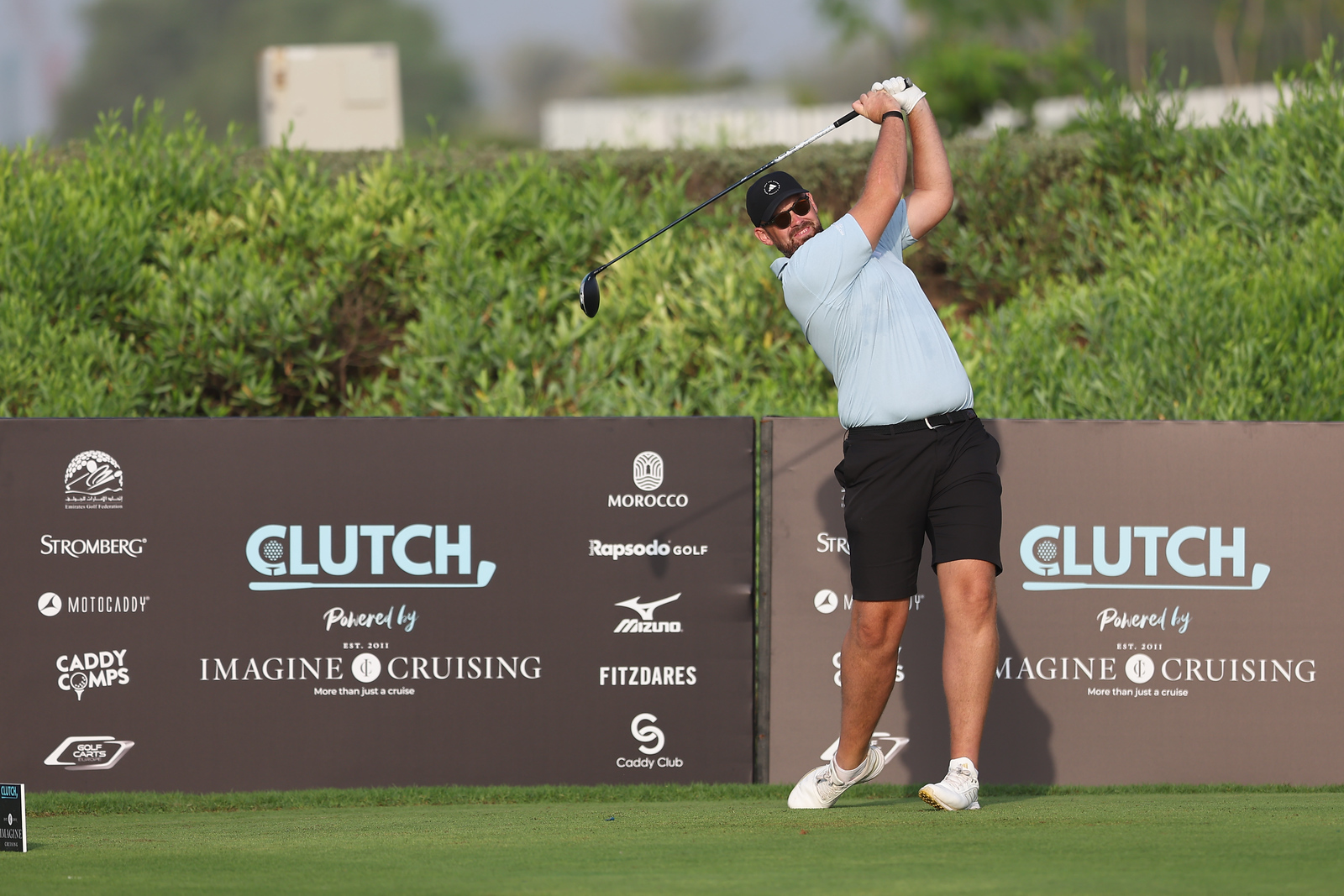 Stephen Wilson PGA Professional at corporate golf event in Dubai UAE