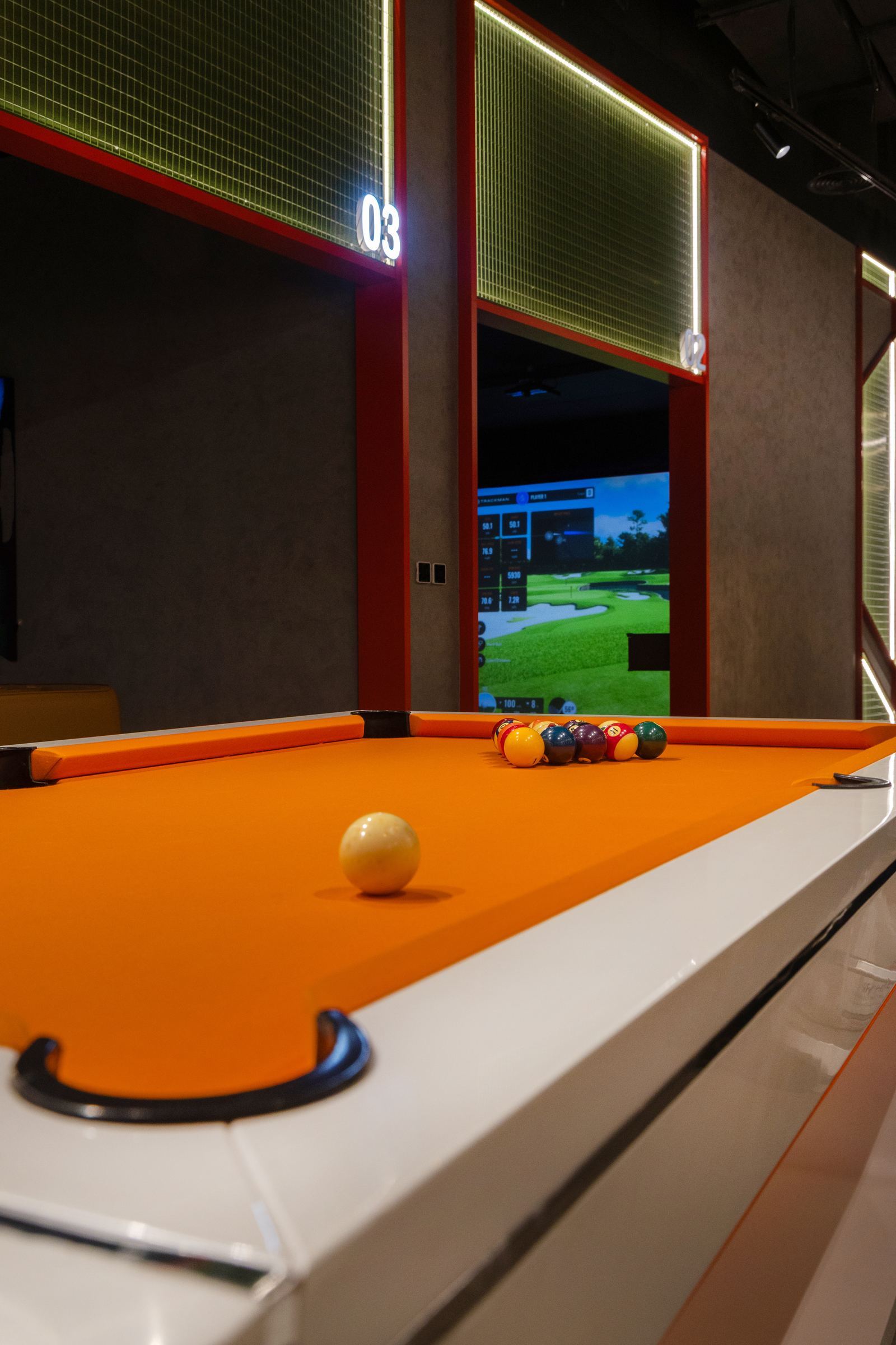 Five Iron Business Bay simulator bays